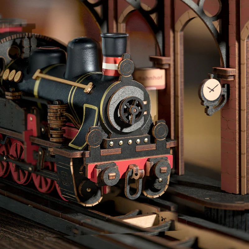 Rolife Steam Journey 3D Wooden Puzzle, Only Supports TK And Independent Website Platforms