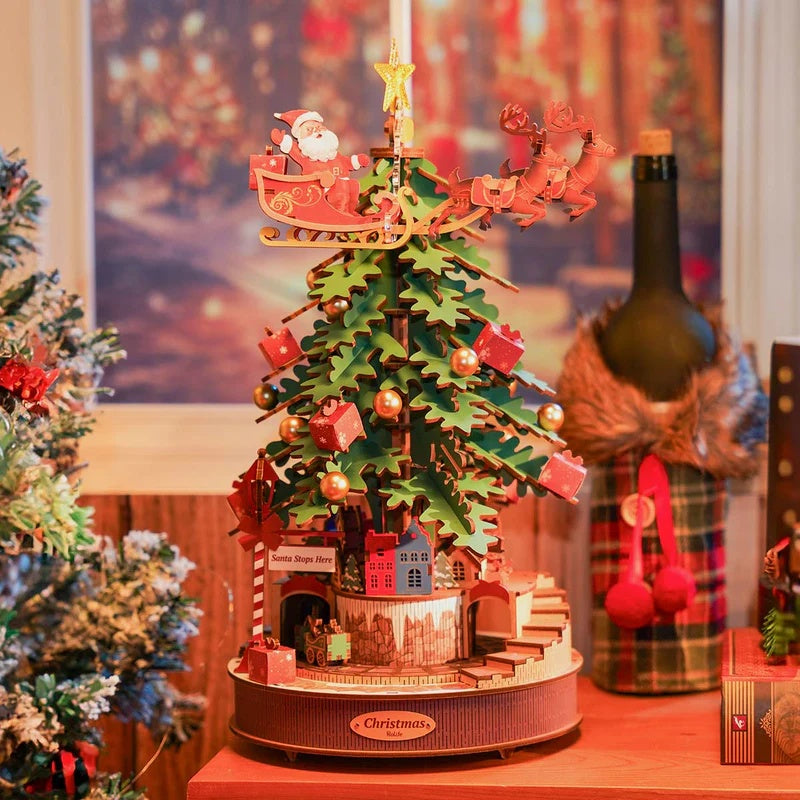 Rolife Christmas Melody Tree Music Dreamer, Only Supports TK And Independent Website Platforms