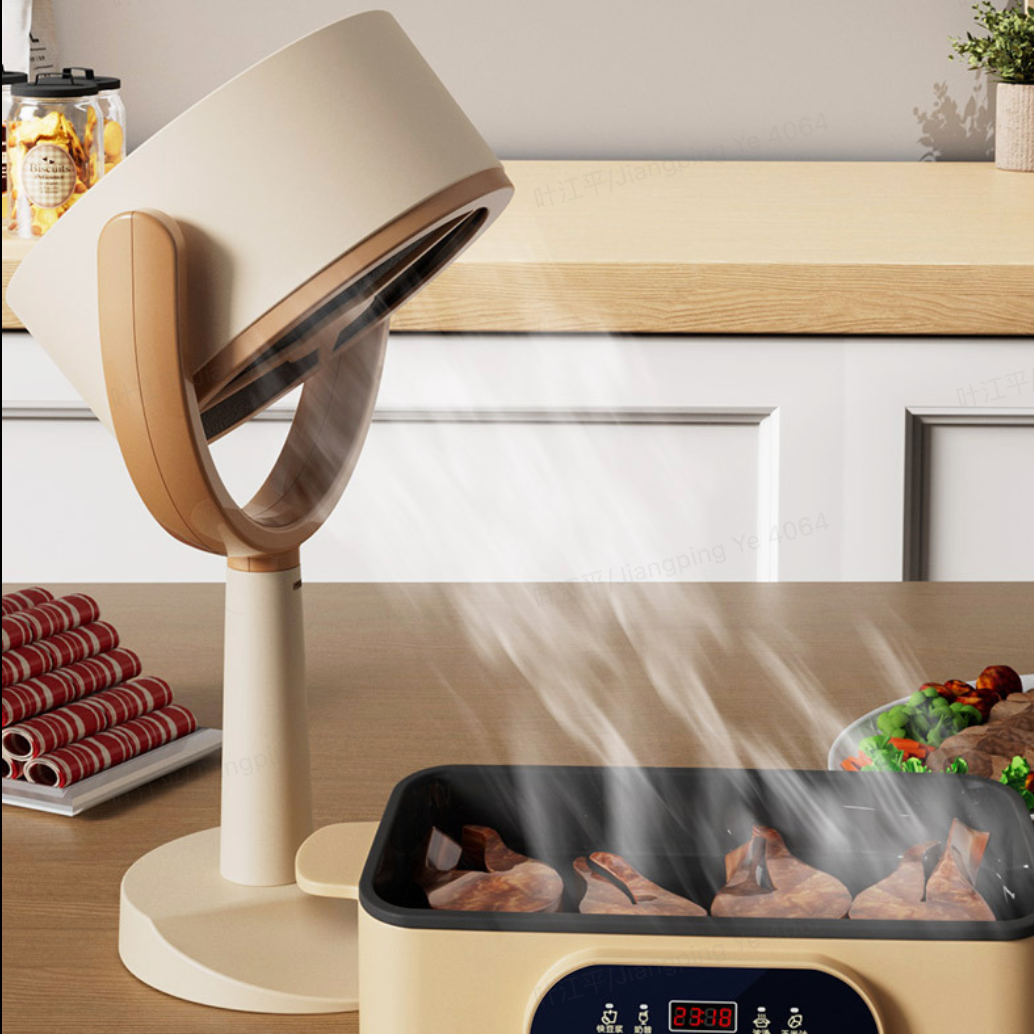 Small household tabletop range hood, mini portable tabletop range hood with strong wind power Range hood