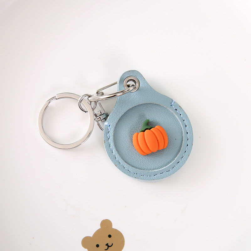 Fruit Cute Case on for Apple AirTag Protective Case Silicone Fundas Coque Covers Shell Anti-lost Key Chains Holder Key Finder