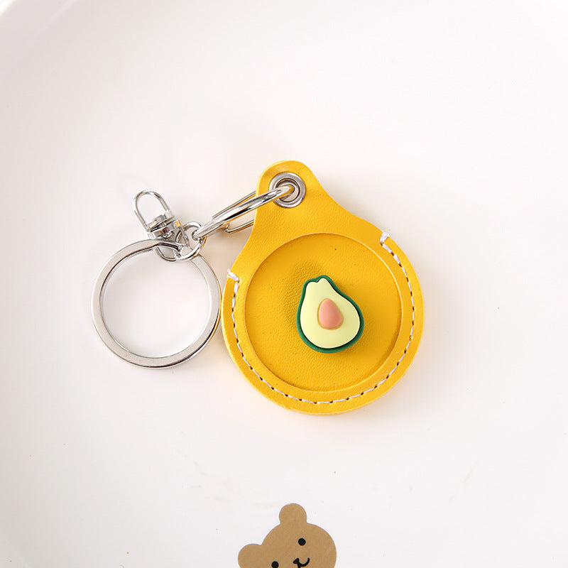 Fruit Cute Case on for Apple AirTag Protective Case Silicone Fundas Coque Covers Shell Anti-lost Key Chains Holder Key Finder