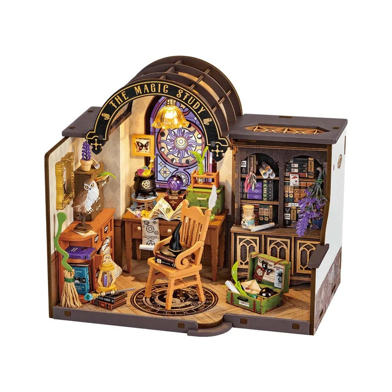 Rolife The Magic Study DIY Miniature House, Only Supports TK And Independent Sites
