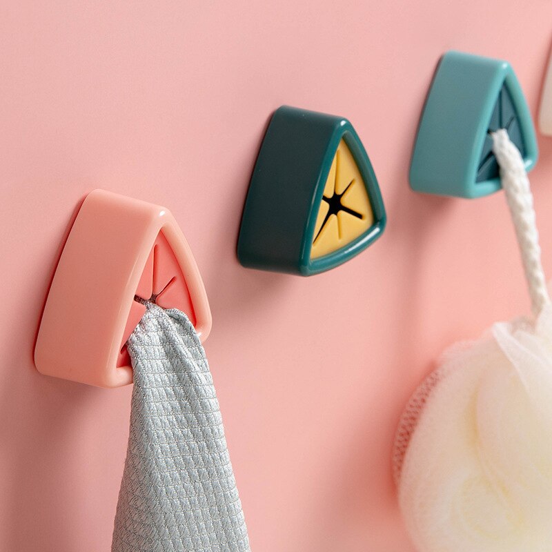 2 Pcs Punch Free Towel Plug Holder Bathroom Organizer Rack Towels Storage Wash Cloth Clip Bathroom Kitchen Accessories Tool