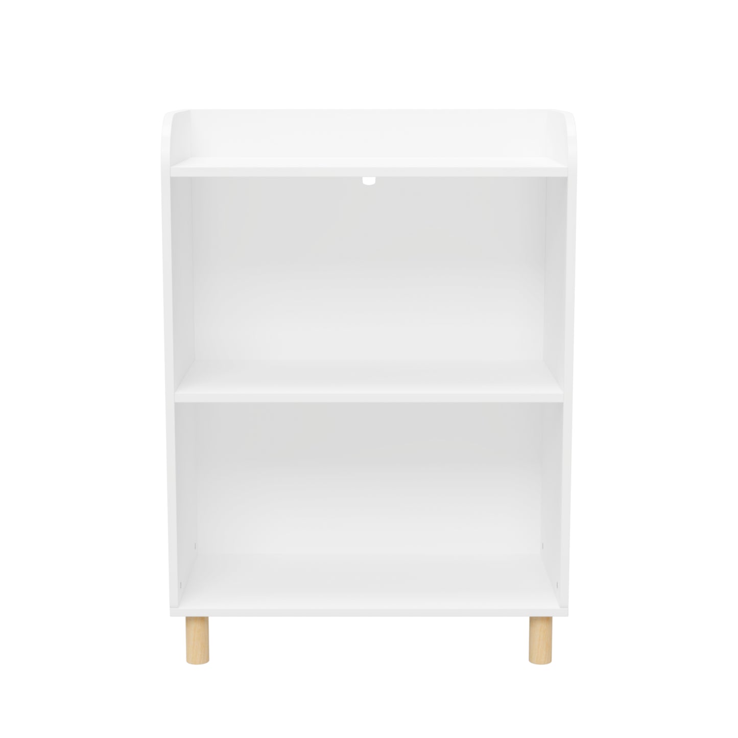 3-Tier Kid’s Bookcase Book Display Shelf and Cabinet Organizer- White_13