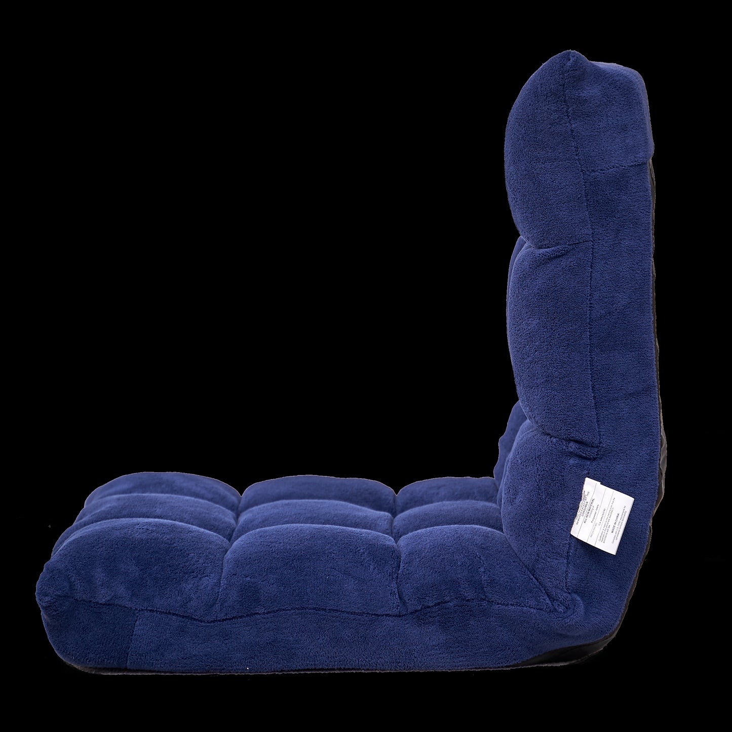 5 Height Adjustment Modern Tatami Sofa Folding Leisure Lounge Chair- Navy_14