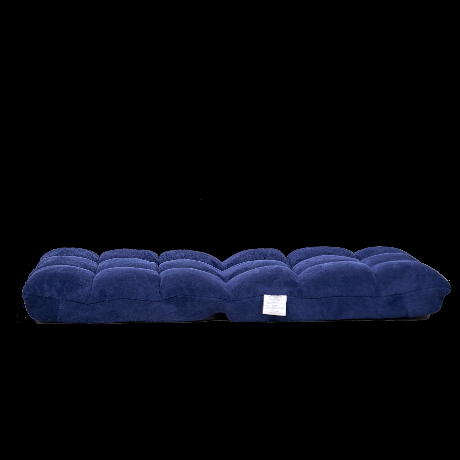 5 Height Adjustment Modern Tatami Sofa Folding Leisure Lounge Chair- Navy_13