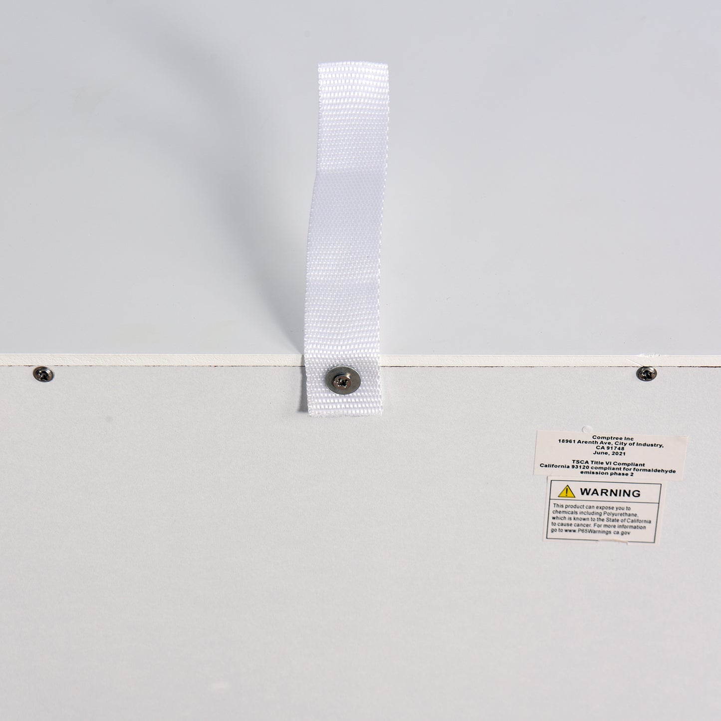 1 Drawer Free Standing Single Shutter Storage Cabinet for Bedroom and Bathroom- White_9