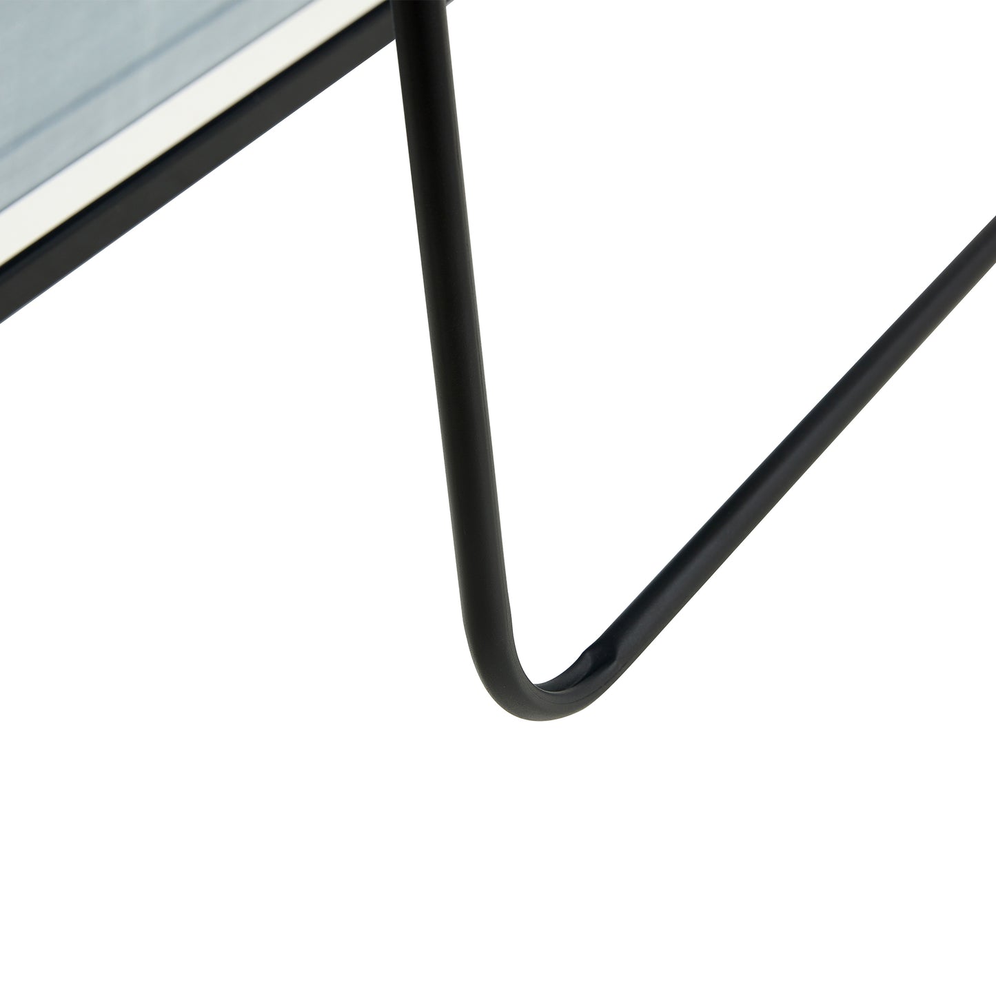 Full-Length Body Mirror with Wooden Frame and Stand Dressing Mirror- Black_20