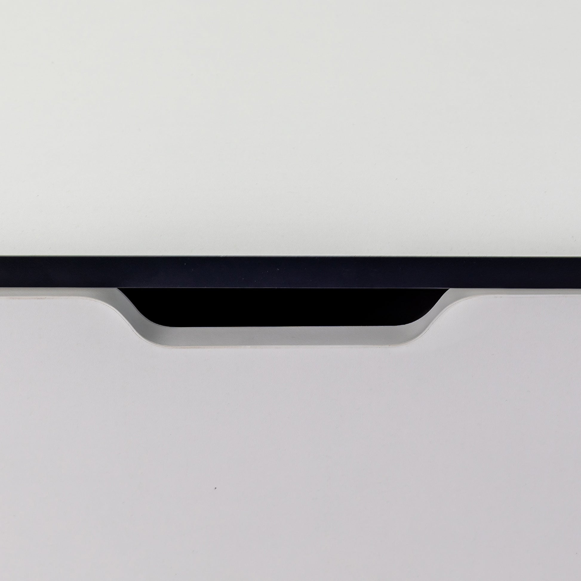 Coffee Table with Solid Wood Legs Support and Big Storage Space- White_9