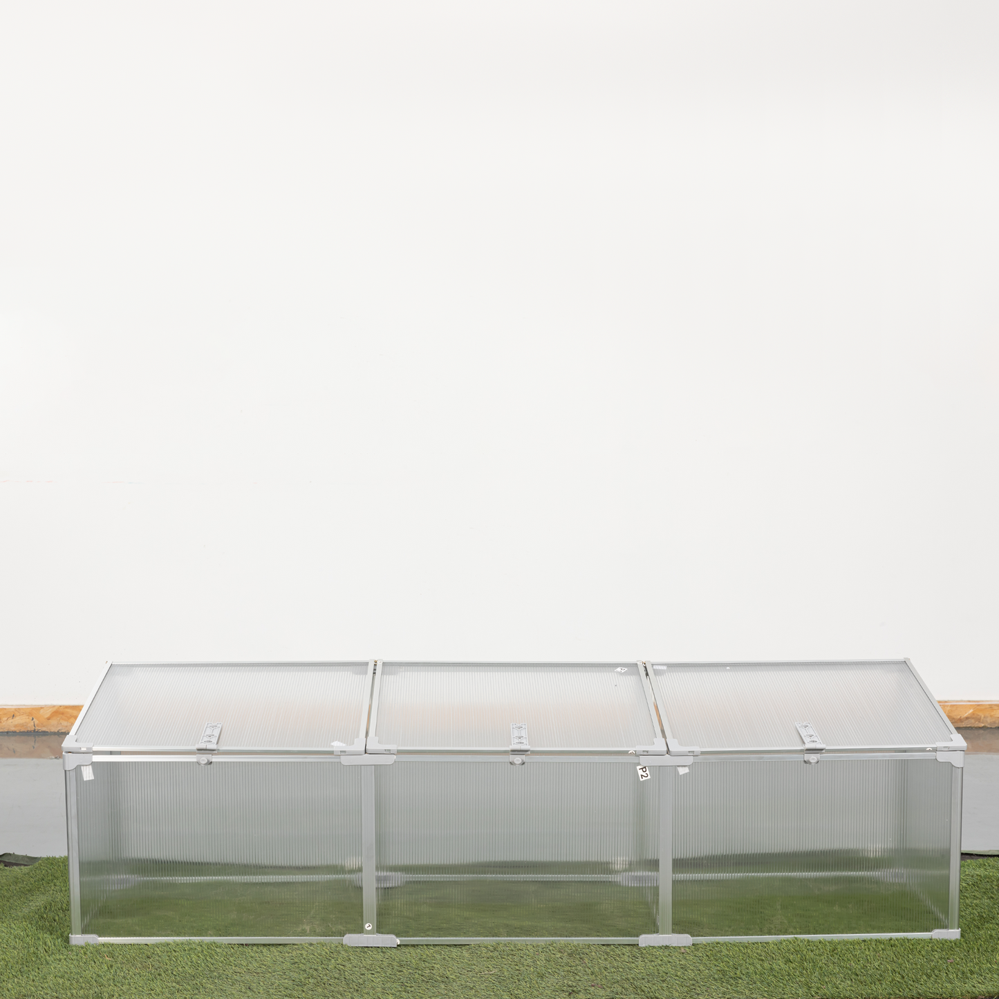 Polycarbonate Greenhouse for Outdoors in Winter Plant Supplies- Silver_5