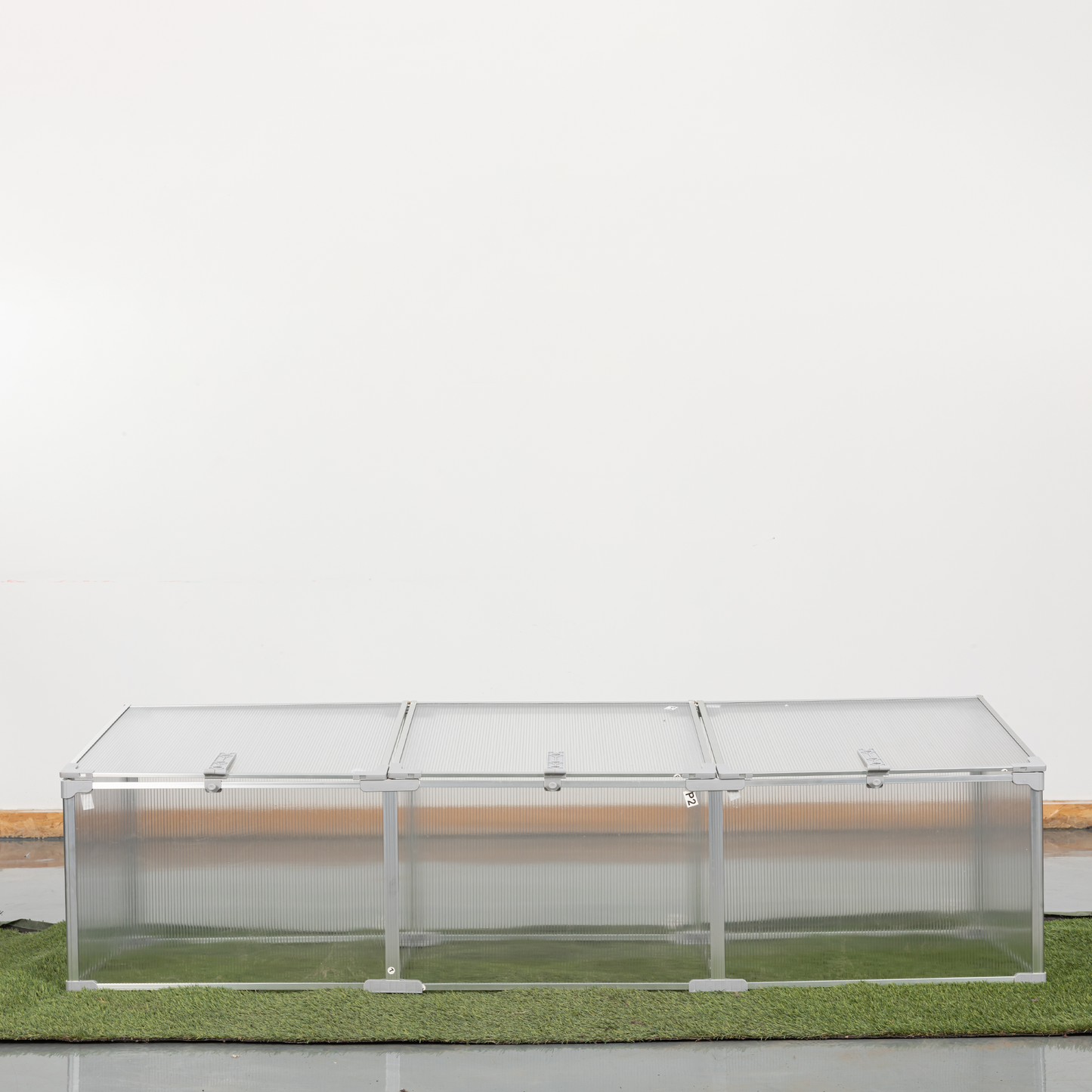 Polycarbonate Greenhouse for Outdoors in Winter Plant Supplies- Silver_7