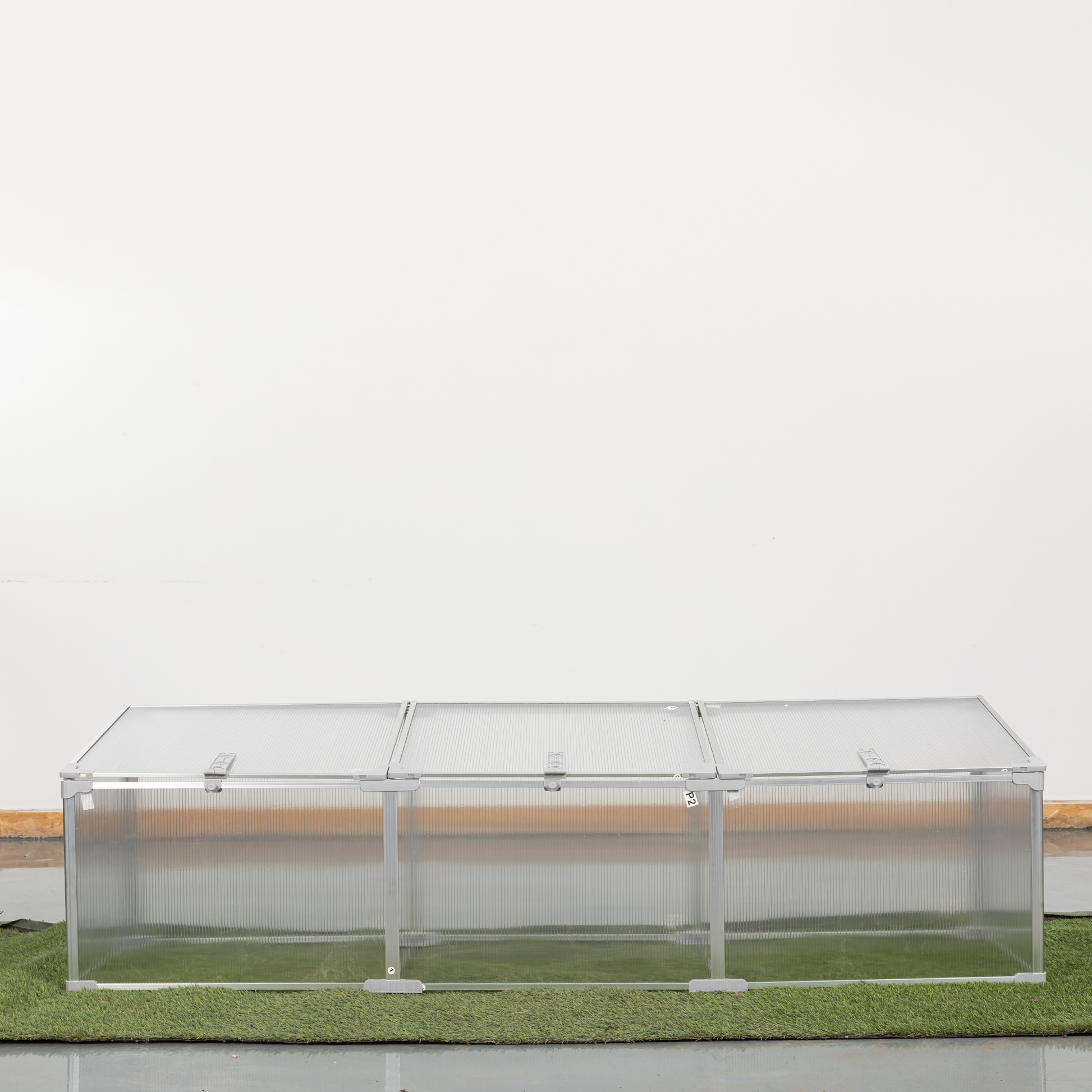 Polycarbonate Greenhouse for Outdoors in Winter Plant Supplies- Silver_7