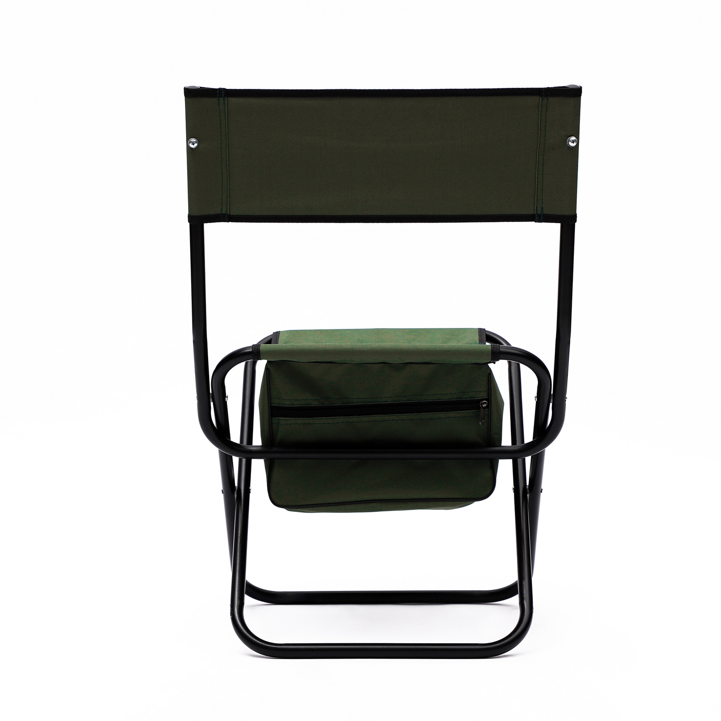 2 Pcs/Set Portable Folding Outdoor Camping Chair with Storage Bag- Green_15