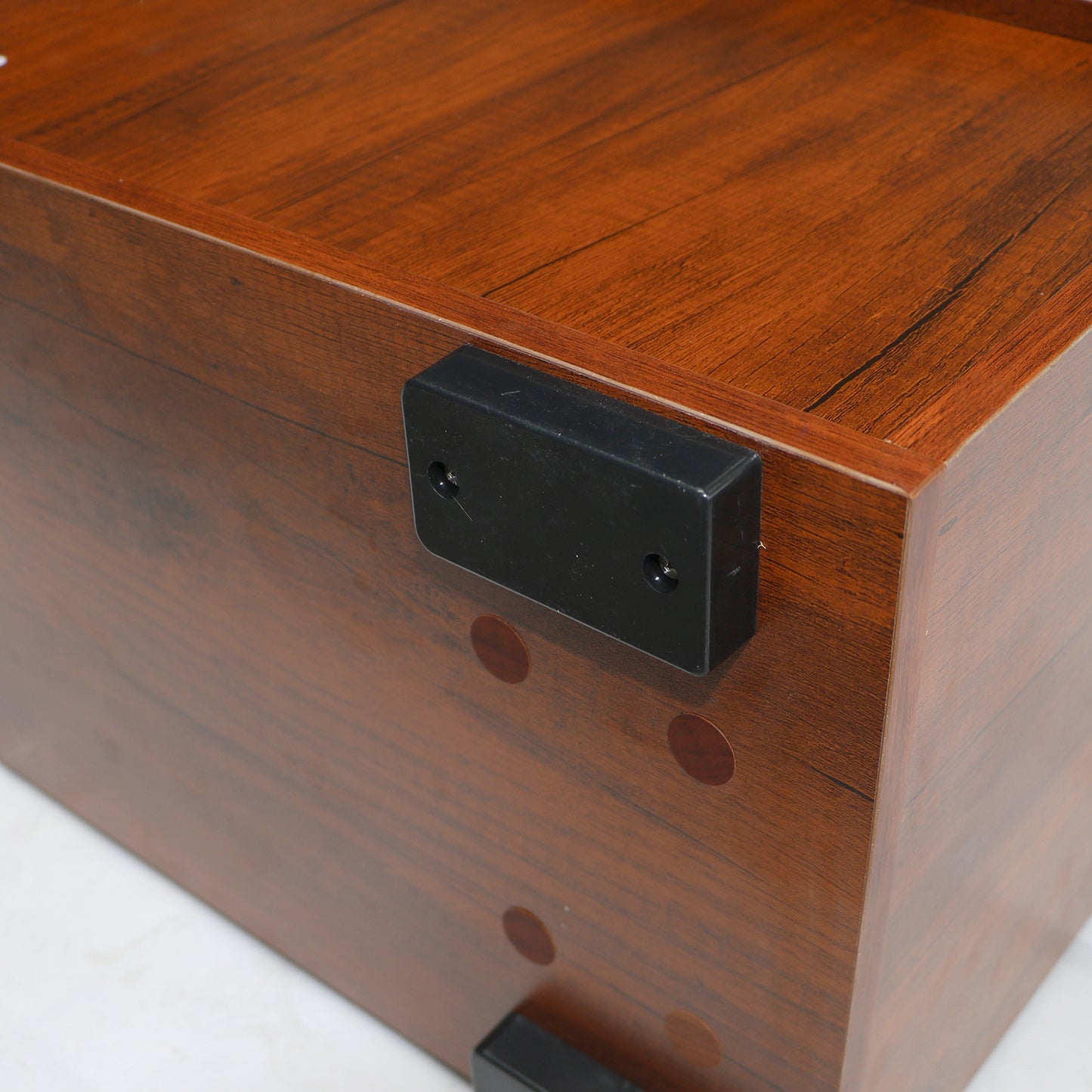 Media Console Entertainment Center Television Table TV Cabinet- Rosewood_8