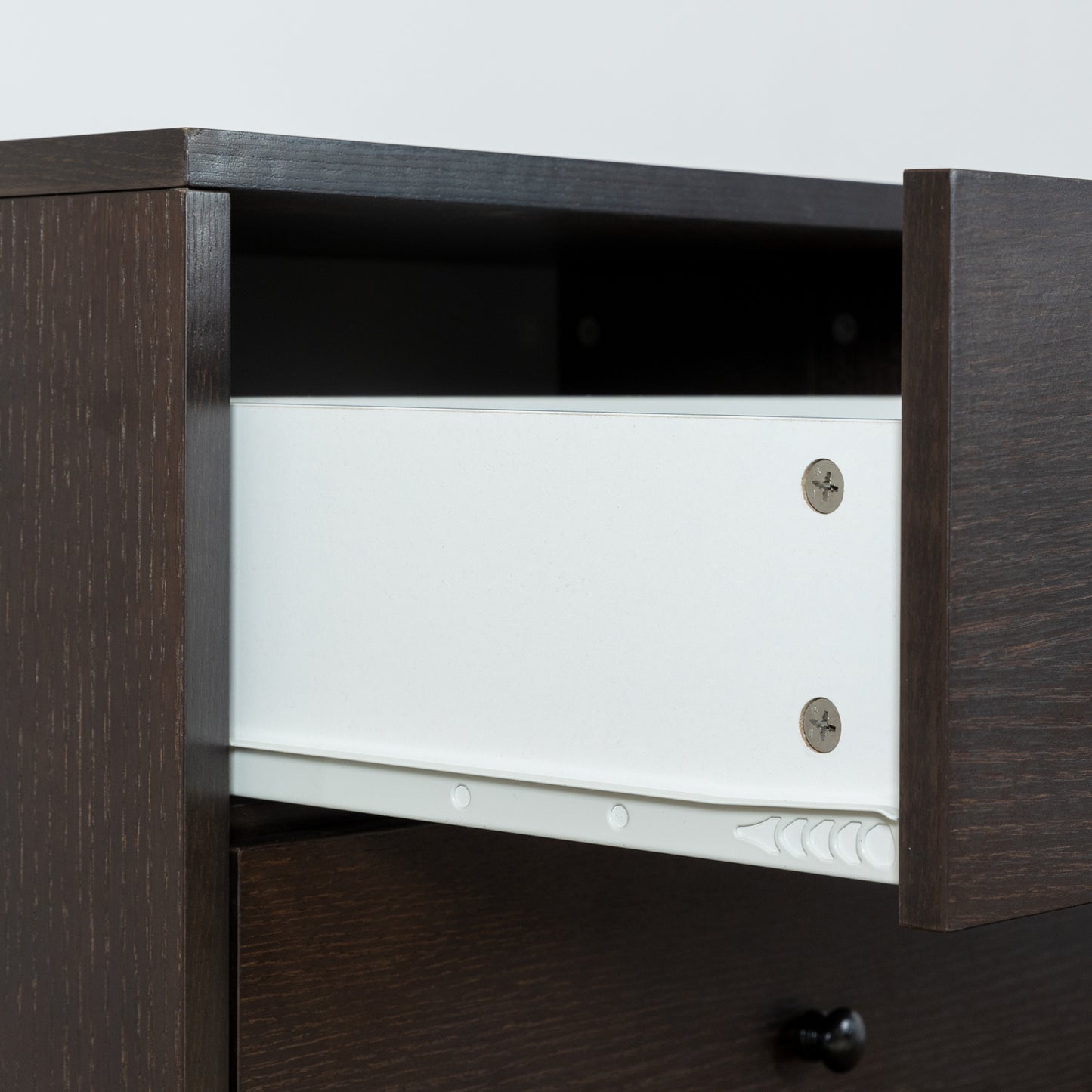 5 Drawers Wood Accent Stylish Tall Dresser Chest and Storage Organizer- Auburn_23
