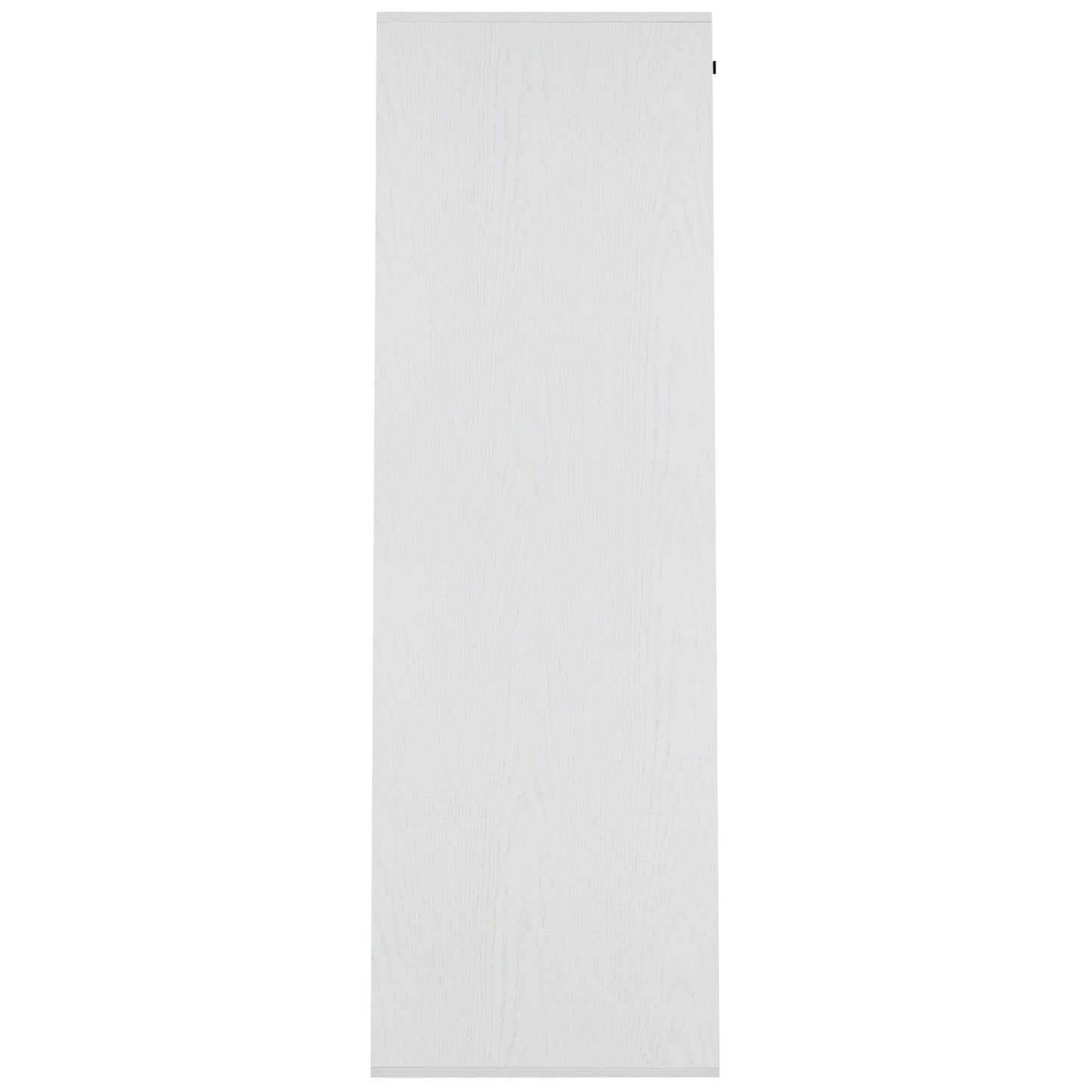 Freestanding Contemporary Wooden Closet Cabinet with Hanging Rod- Antique White_15