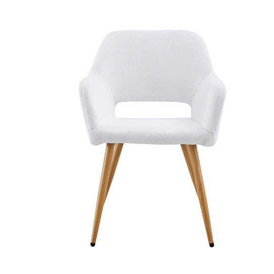 Chair With Solid Wood Feet