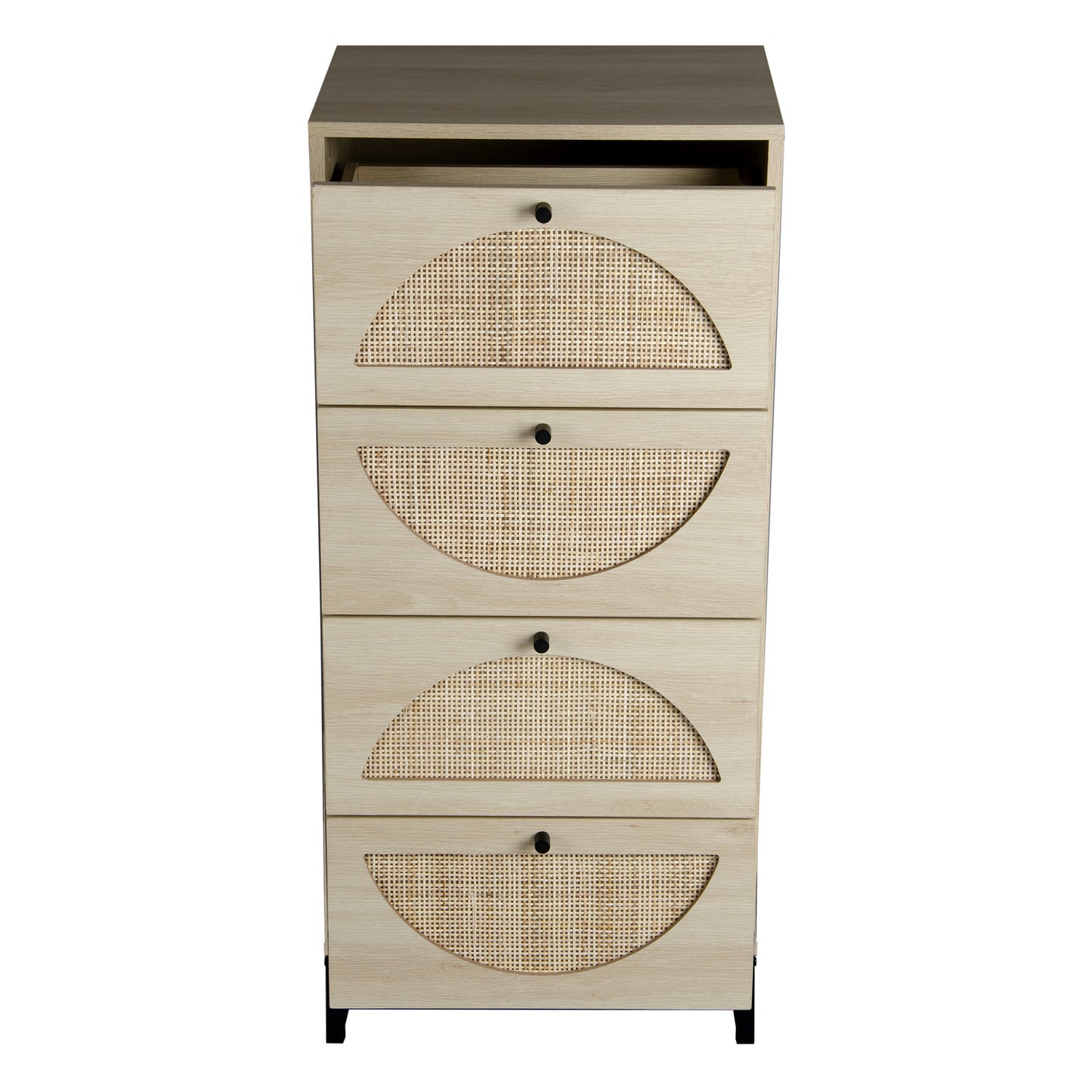 Set of 2 Modern 4 Flip Drawers Storage Free Standing Tipping Bucket Shoe Cabinet Rack_5