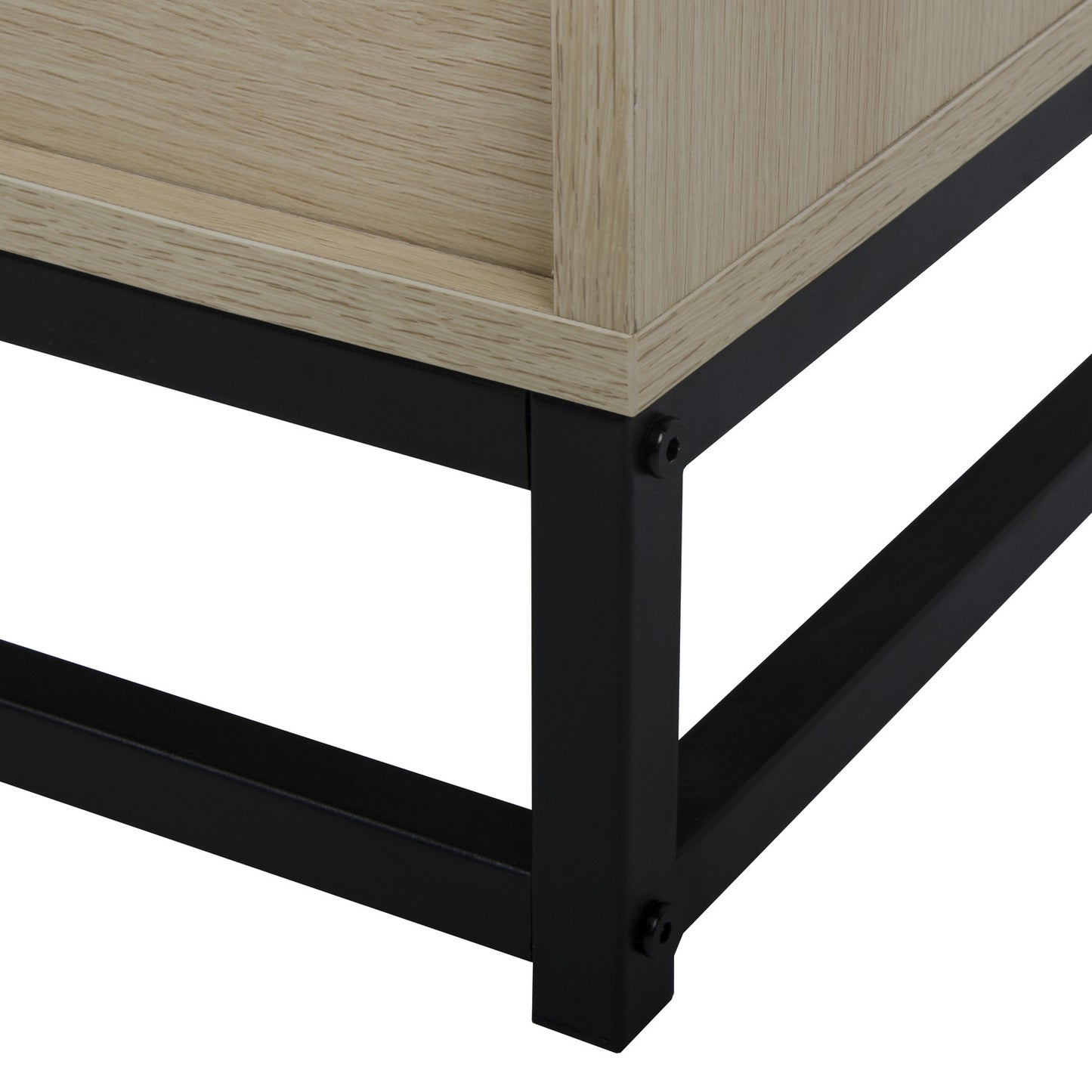 Set of 2 Modern 4 Flip Drawers Storage Free Standing Tipping Bucket Shoe Cabinet Rack_8