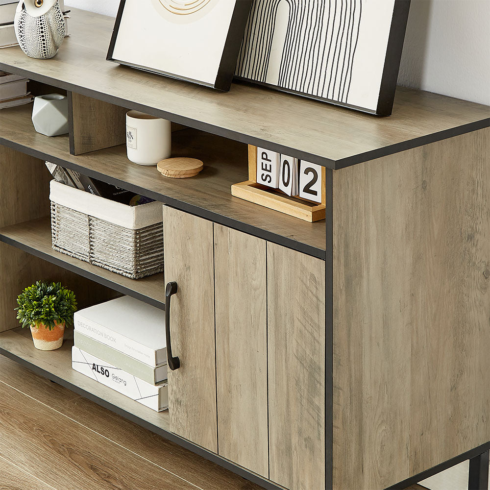 TV Stand and Entertainment Center - Grey_1