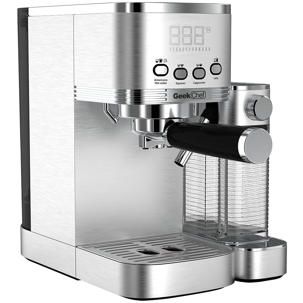 Geek Chef Espresso & Cappuccino Machine with Auto Milk Frothier_4