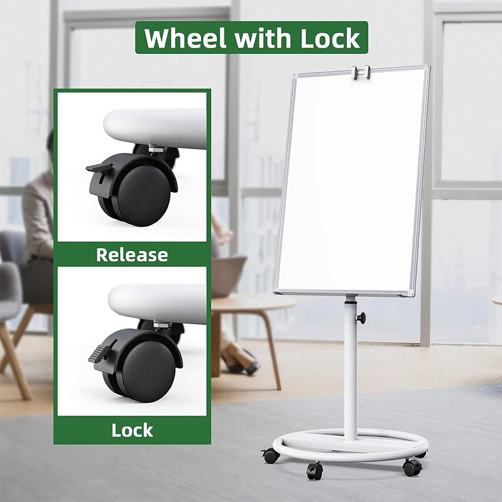 Magnetic Tempered Glass Whiteboard with Removable Stand_5