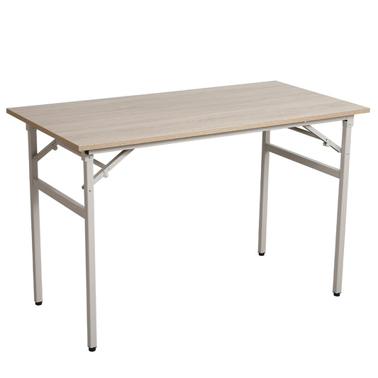 47x24 Inch Folding Table Desk - Beige_0