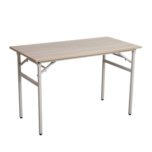 31.5x15.7 Inch Folding Table Desk - Beige_0