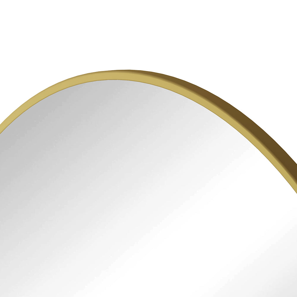 42-Inch Metal Framed Mirror - Gold_3