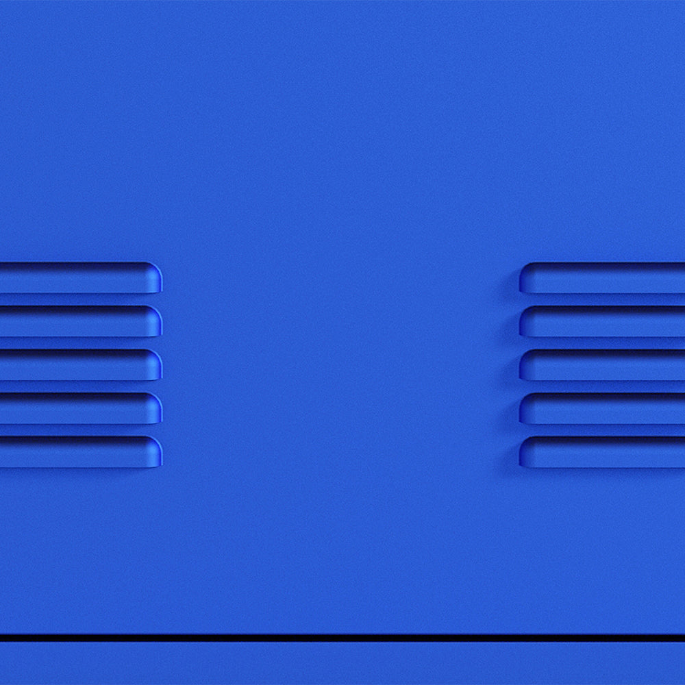 24-Inch Metal Locker Storage Cabinet - Blue_8