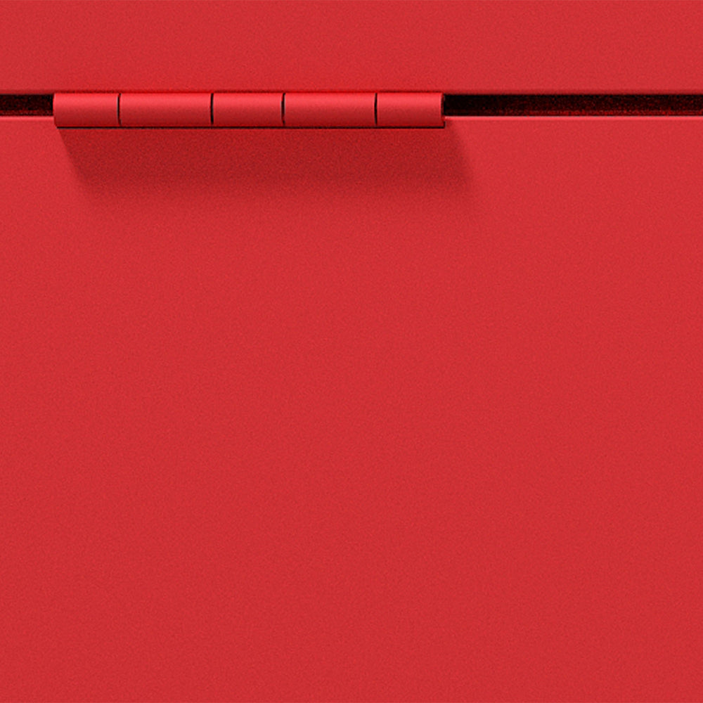 24-Inch Metal Locker Storage Cabinet - Red_6
