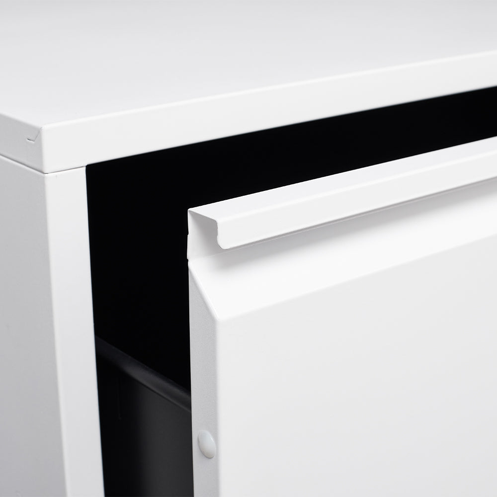 17.7 Inch Vertical File Cabinet - Digital Keypad, Lockable Metal Storage_7