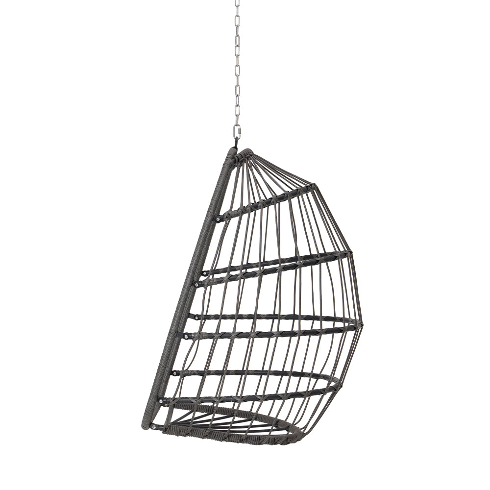 Rattan Egg Swing Chair - Wood, Outdoor/Garden_7