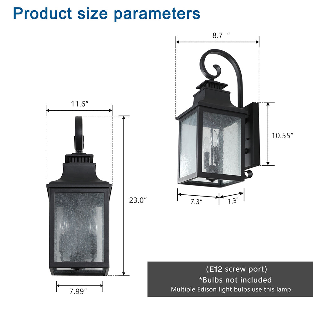 Large Glass Outdoor Wall Lamp_6
