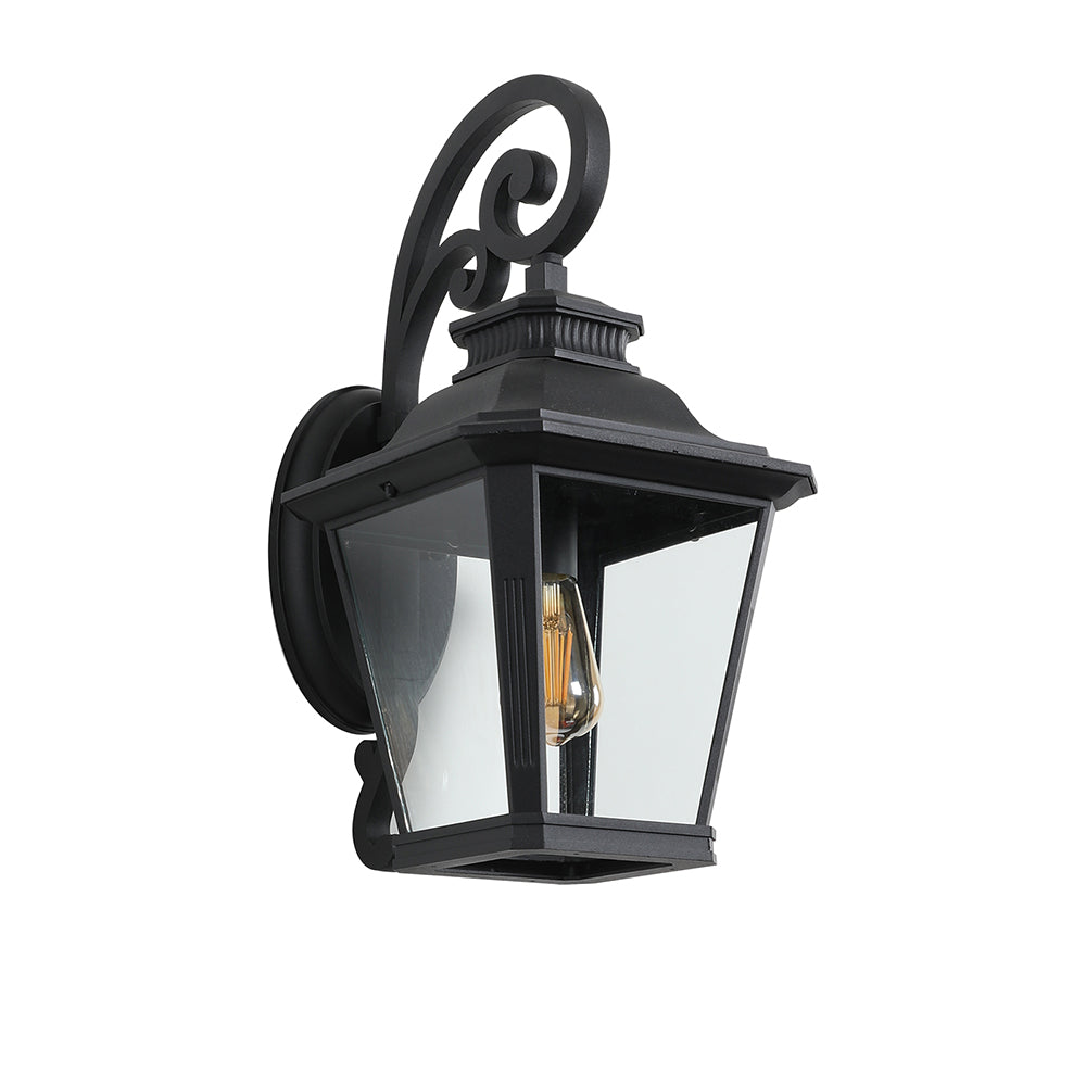 Large Outdoor Wall Sconces with Clear Glass_0