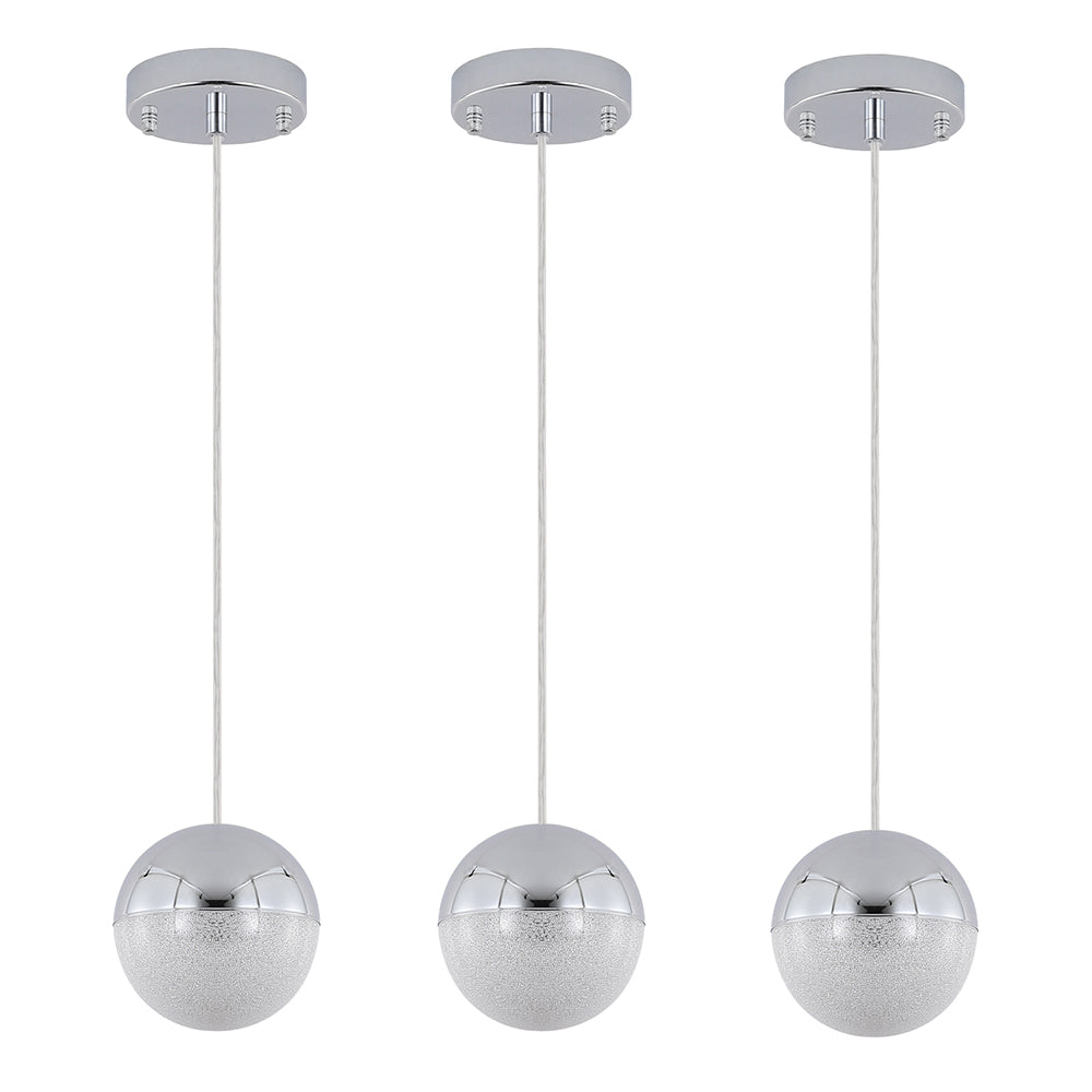 Pendant Light with Dimmable LED - Chrome_0