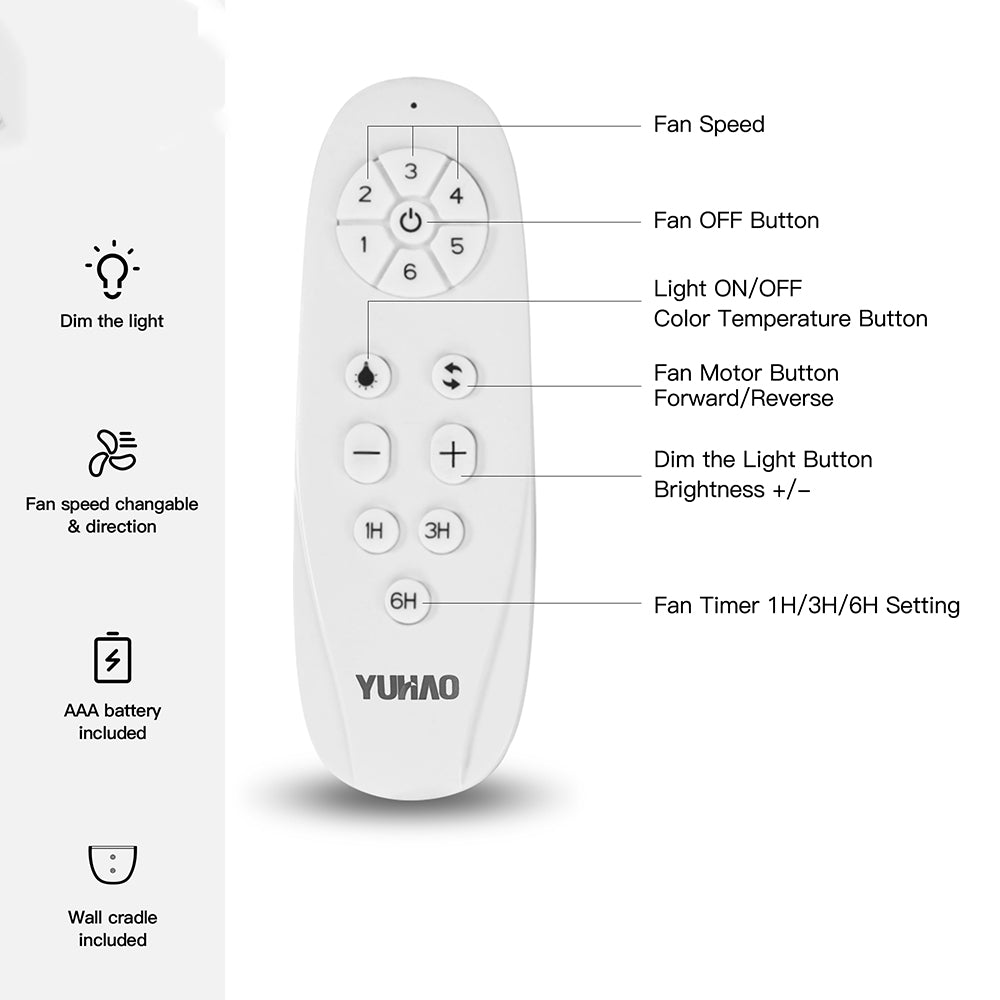 52-Inch Integrated LED Ceiling Fan_7