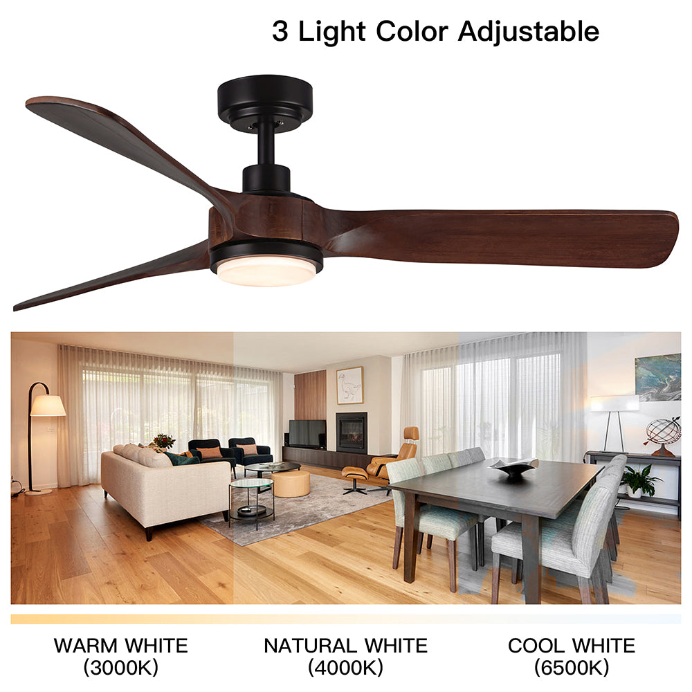52-Inch Integrated LED Ceiling Fan Lighting_9
