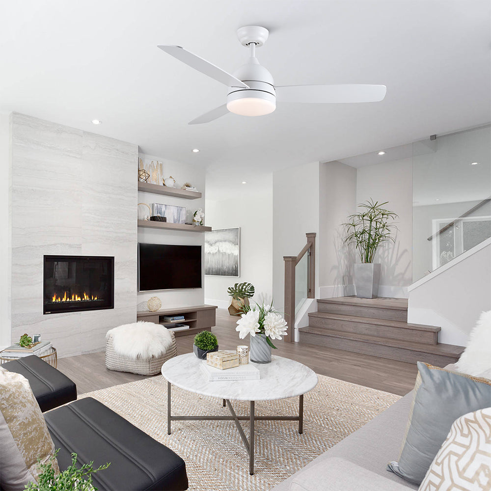 48-Inch Smart Integrated LED Ceiling Fan - White_3