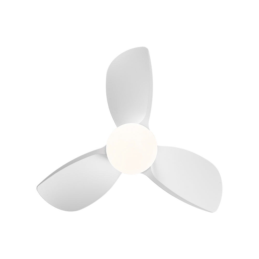 28-Inch Integrated LED Ceiling Fan Lighting - White_2