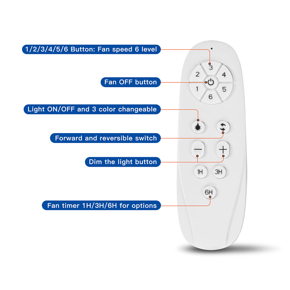 28-Inch Integrated LED Ceiling Fan Lighting - White_6