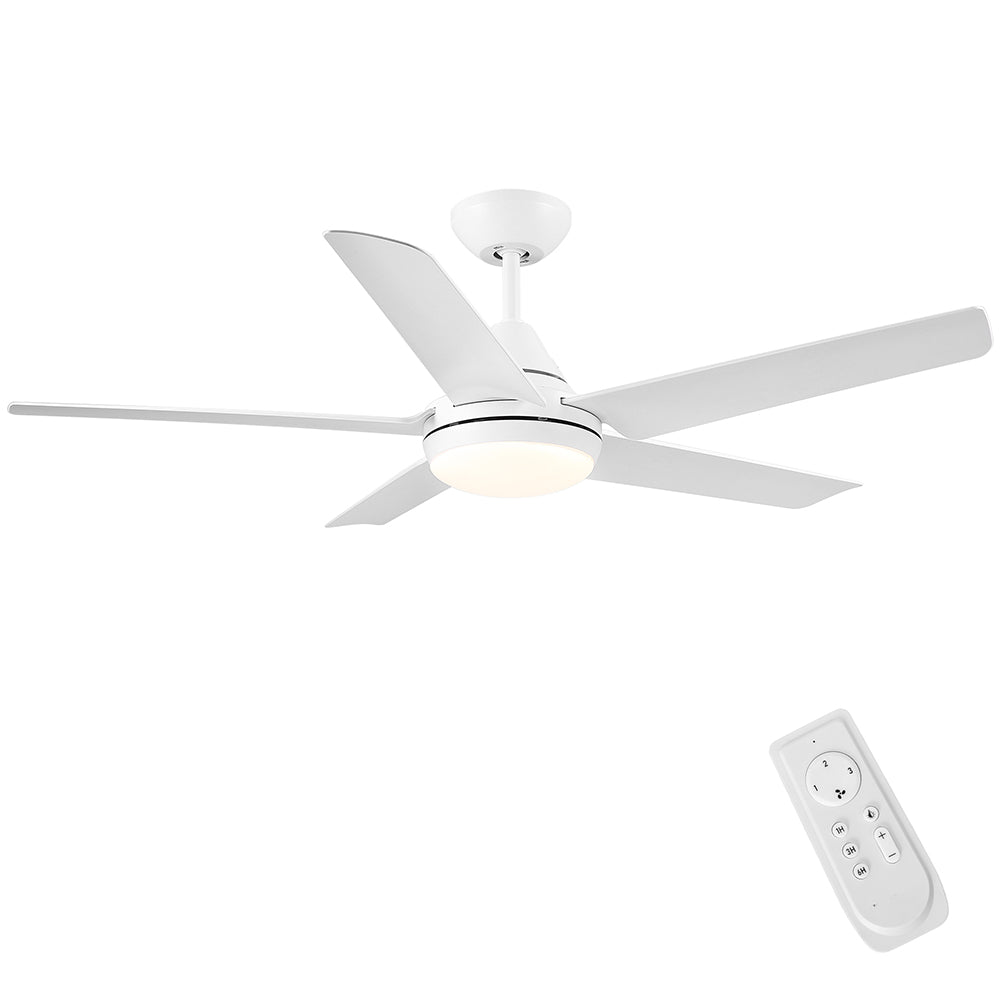 48-Inch Integrated LED Ceiling Fan Lighting - White_8