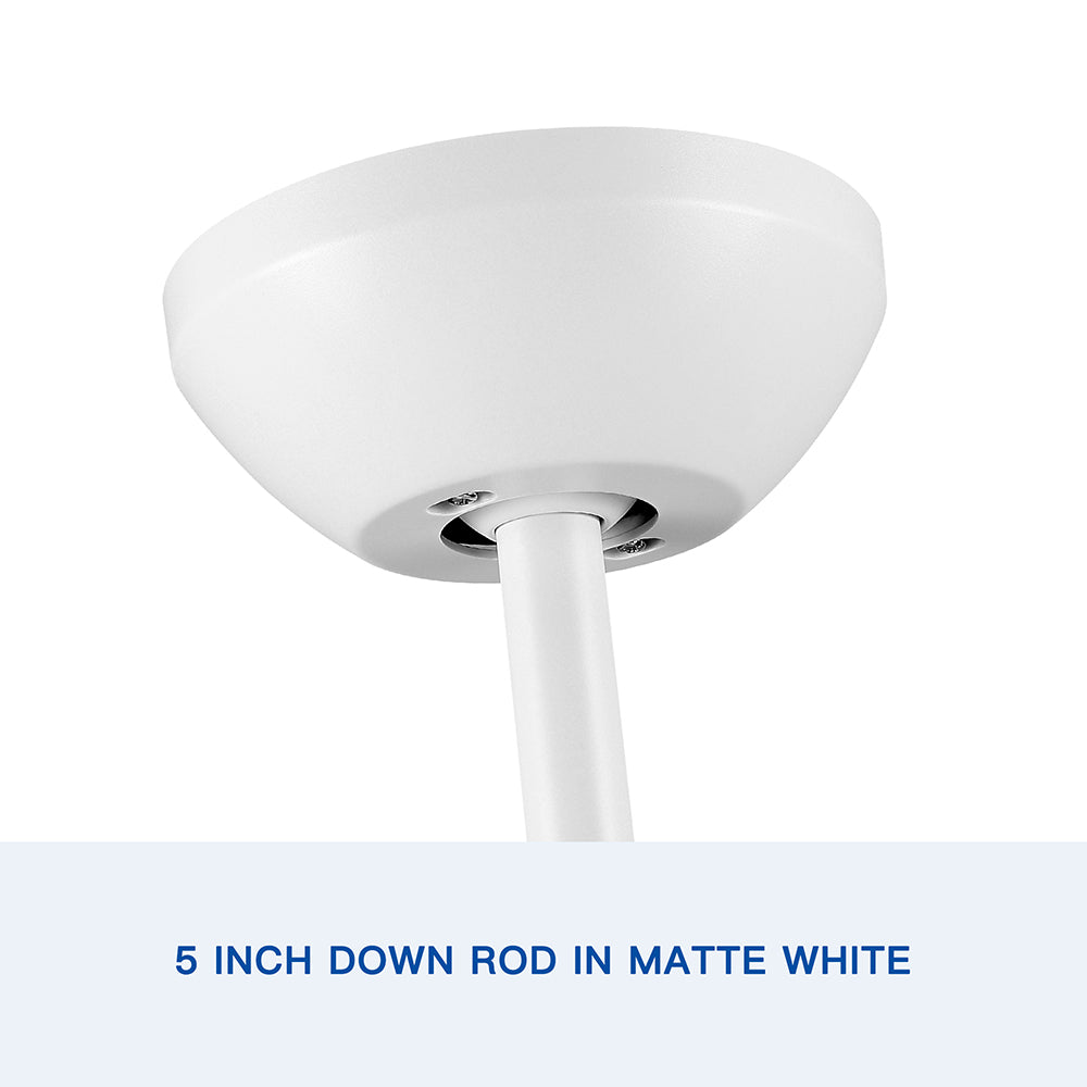 48-Inch Integrated LED Ceiling Fan Lighting - White_7