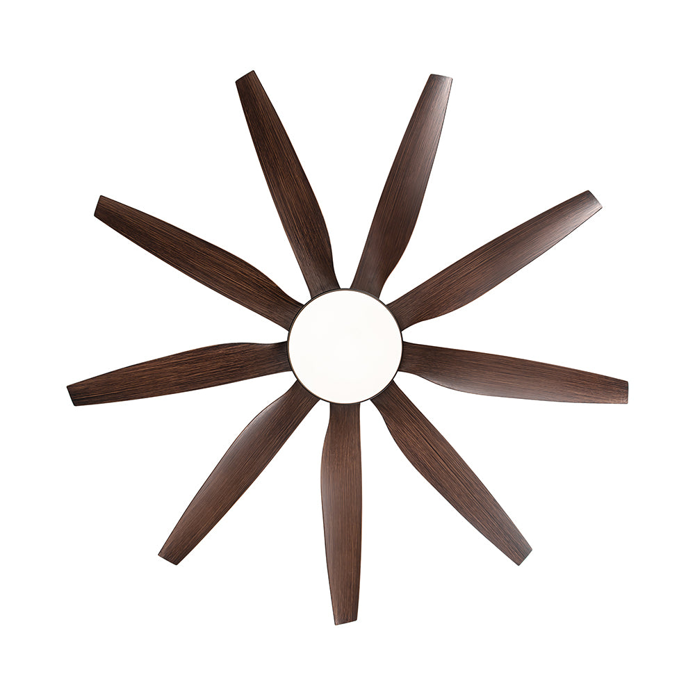 71-Inch Integrated LED Lighting Ceiling Fan with 9 Solid Wood Blade_8