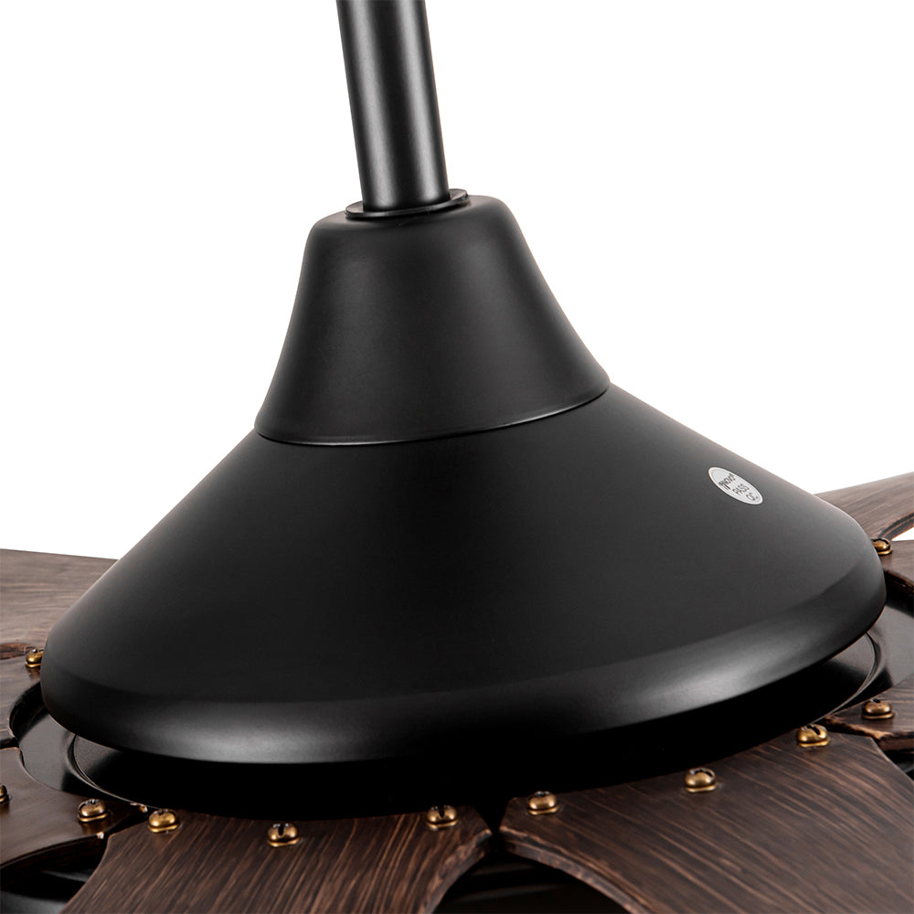 71-Inch Integrated LED Lighting Ceiling Fan with 9 Solid Wood Blade_3