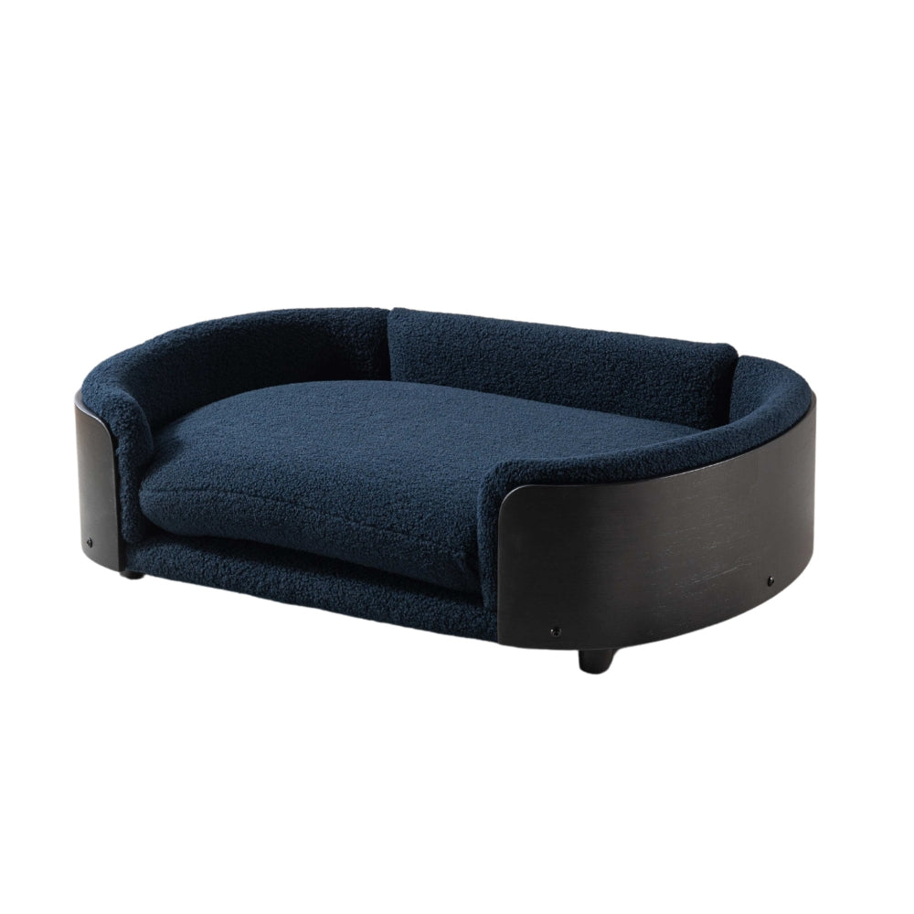 Scandinavian Style Elevated Dog Bed Cashmere Cushion Large_7