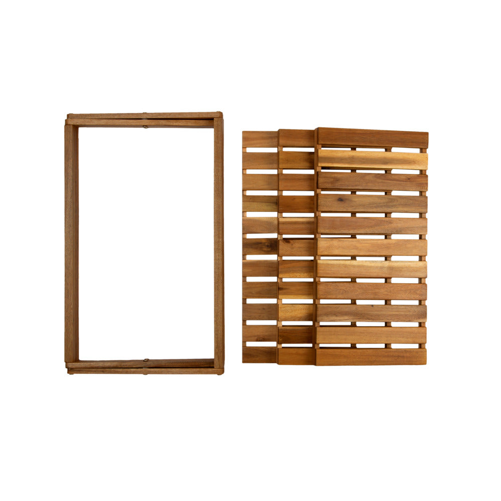Acacia 3-Tier Foldable Wooden Stand Natural_4