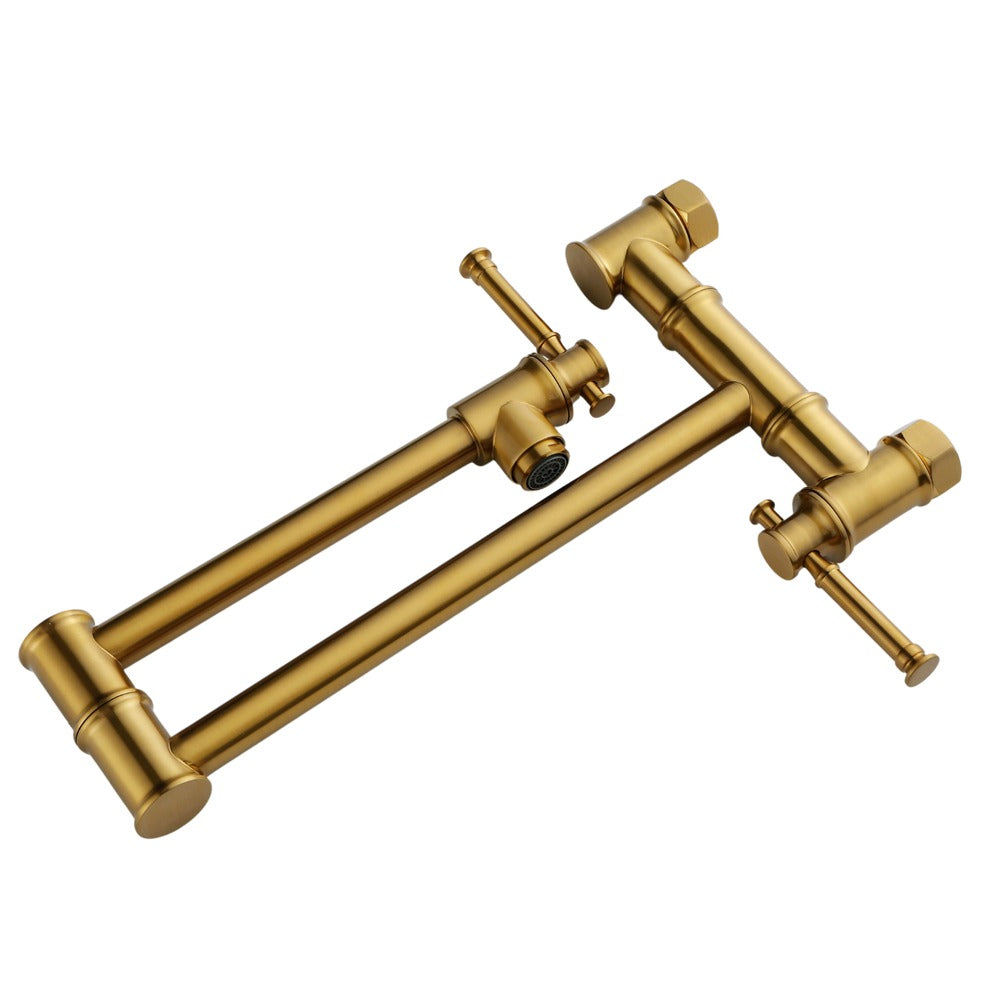 Pot Filler Faucet Wall Mount Pot Filler Faucet - Gold_1