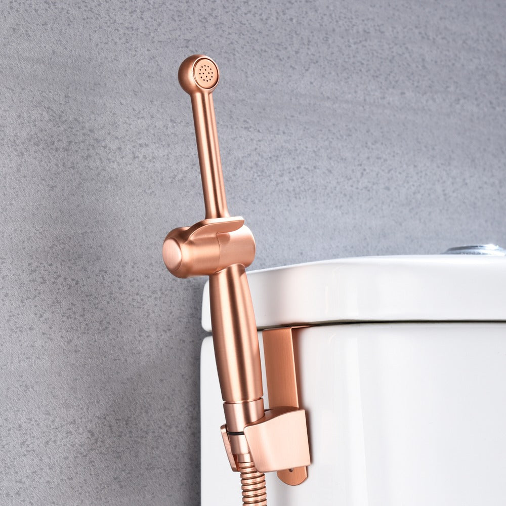 Handheld Bidet Sprayer for Toilet- Rose Gold_4