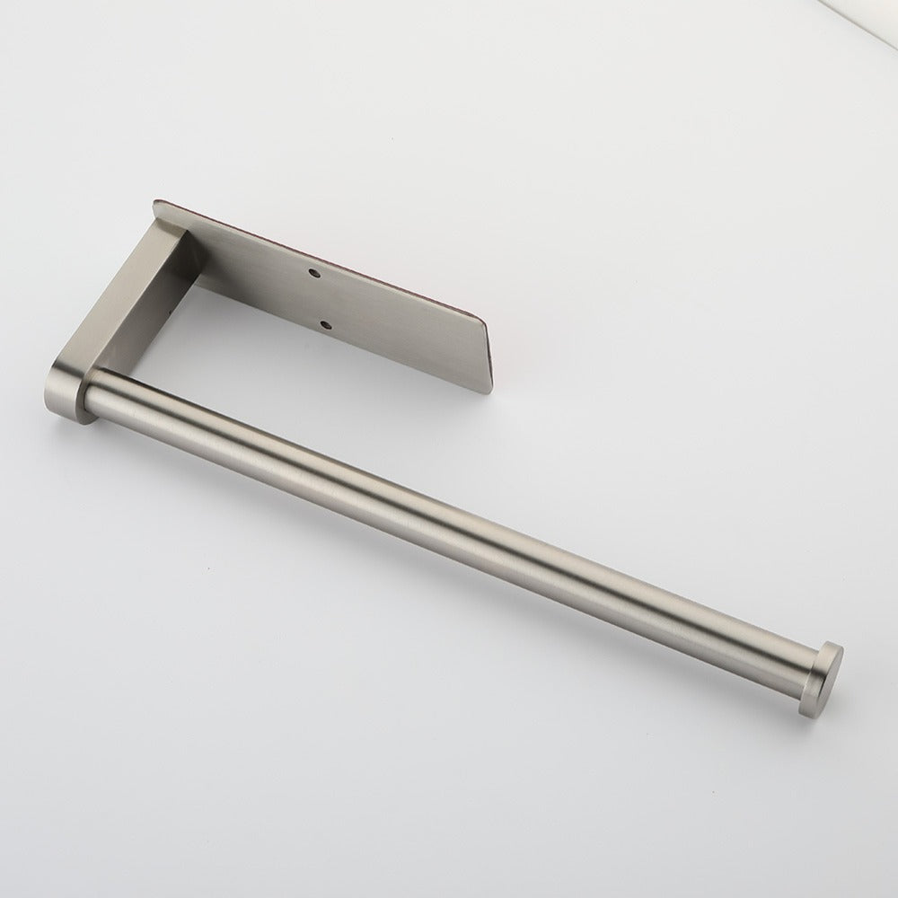 Paper Towel Holder Set 12-Inch 2 Pack Versatile Under Cabinet Mounting - Brushed Nickel_2